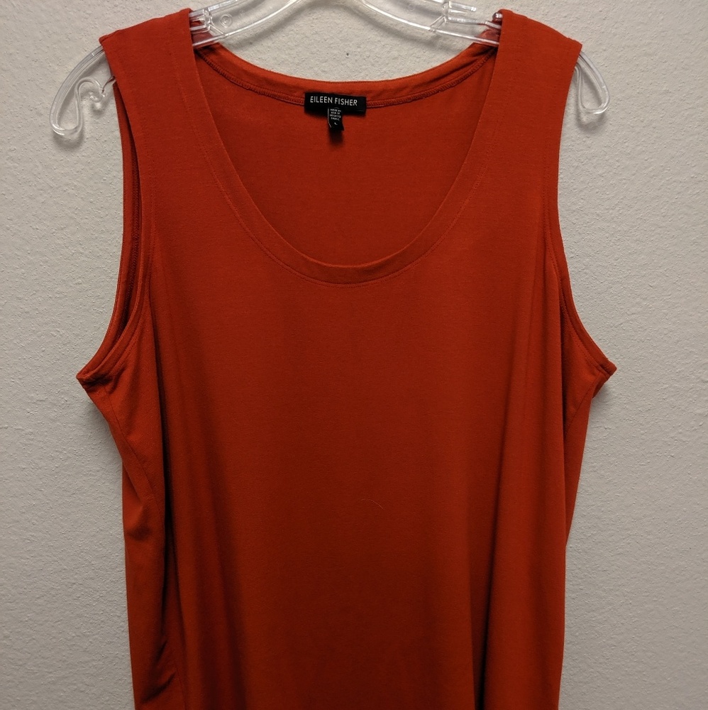 Eileen Fisher orange tank top